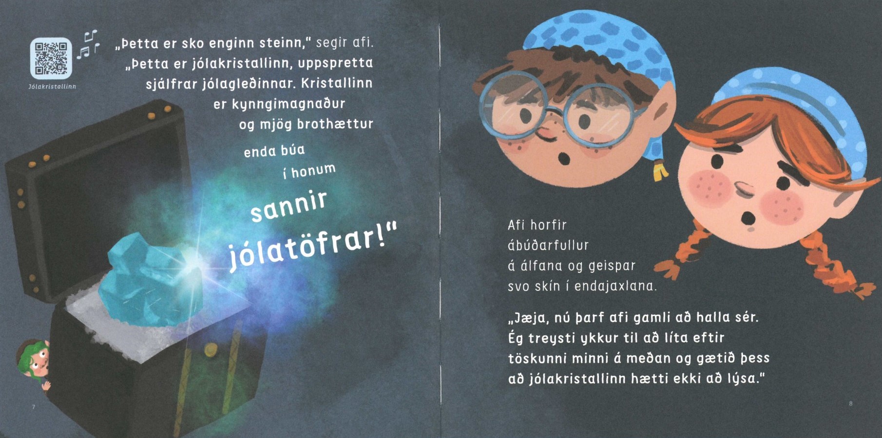 Þorri og Þura Jólakristallinn dæmi