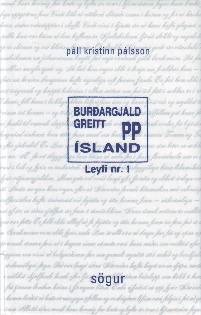 Burðargjald greitt (Postage Paid)