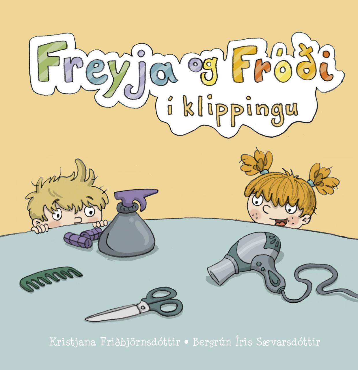 Freyja og Fróði í klippingu (Freyja and Fróði Get a Haircut)