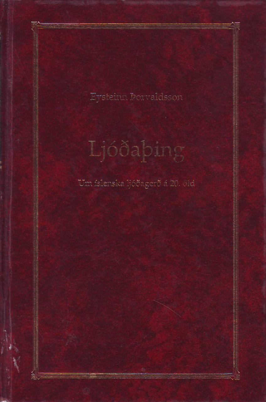 Ljóðaþing (A Parliament of Poetry)